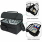 Large Insulated Cooler Lunch Bag Double Layer