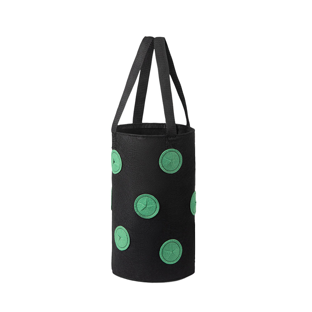 3 Gallon Grow Bag for Strawberry Vegetables with 12 Planting Holes