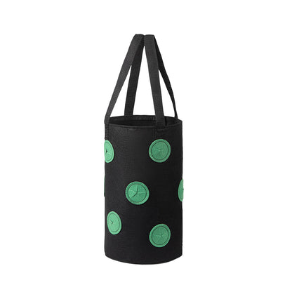 3 Gallon Grow Bag for Strawberry Vegetables with 12 Planting Holes