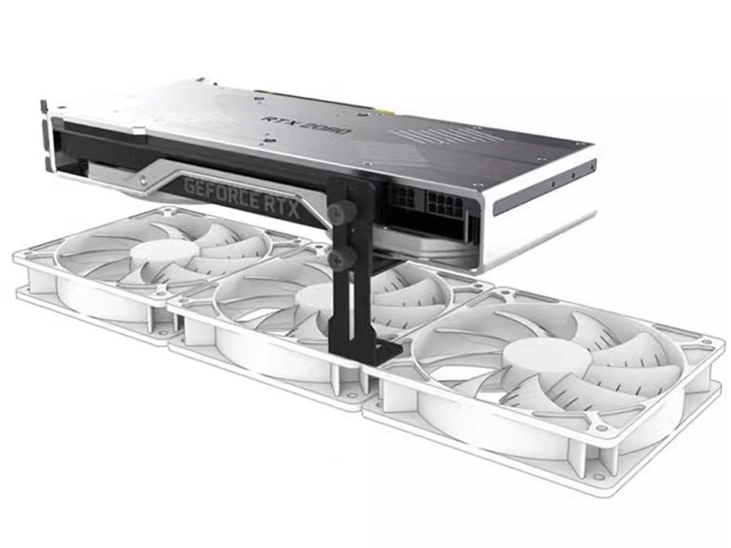 Universal Support Bracket Heavy Duty Graphics Card Holder for PC Cases