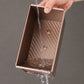 3Pcs Carbon Steel Loaf Pan Set 1kg 0.45kg 0.36kg Dough Capacity with Brush and Scraper
