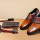 4Pcs Horsehair Shoe Brush Set Leather Cleaning Polishing Kit