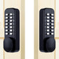 Keyless Entry Lock Mechanical Door Lock with Keypad Set Waterproof Lock
