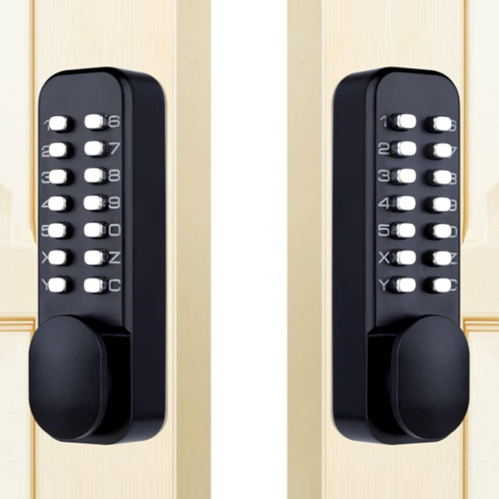 Keyless Entry Lock Mechanical Door Lock with Keypad Set Waterproof Lock