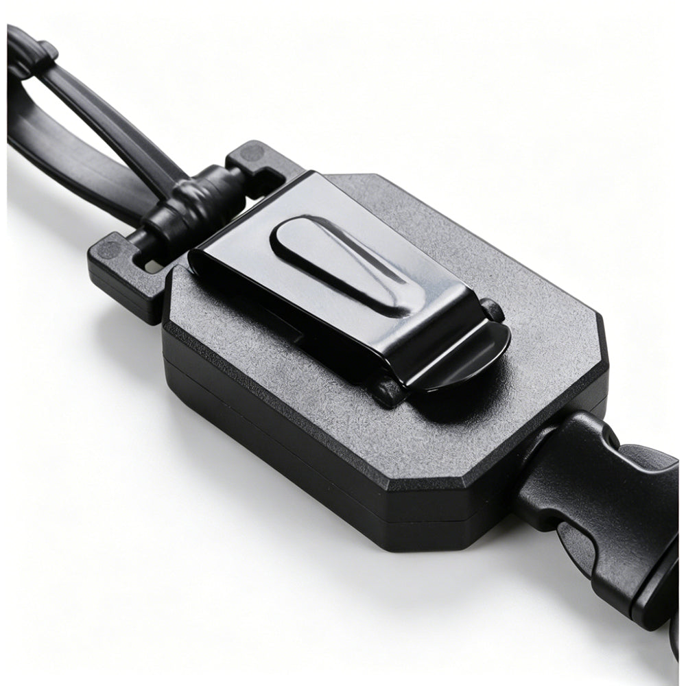 Retractable Key Holder Heavy Duty Extends With Belt Clip