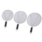 3PCS Stainless Steel Grease Splatter Guard for Frying Pan Ultra Fine Mesh Lids Splatter Screen for Cooking