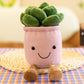 Potted Succulent Plush Stuffed Toy