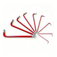 9Pcs Long Arm Ball End Hex Key Set with CRV Steel for Car and Motorcycle Repair