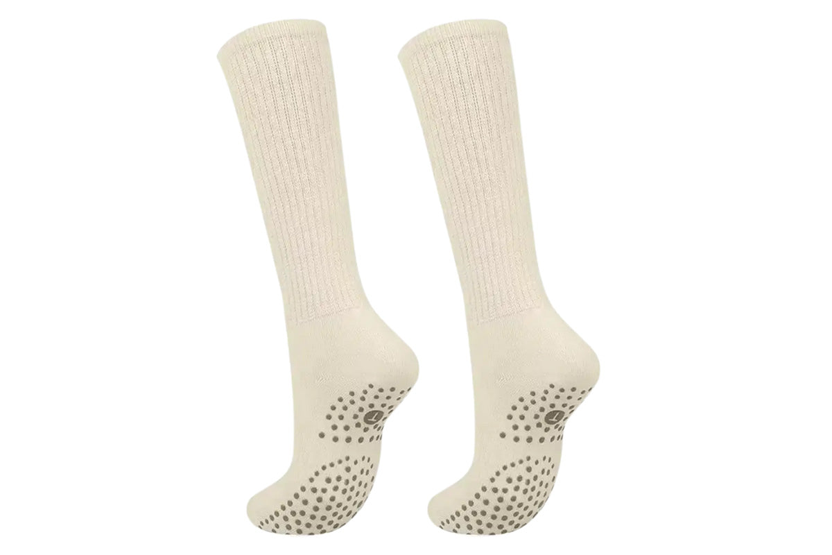 2 Pack Non-Slip Grip Socks for Yoga Pilates