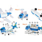 Detachable Airplane Toys with Cars