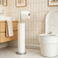Anti Slip Toilet Paper Holder Stand Stainless Steel Tissue Stand for Bathroom Kitchen