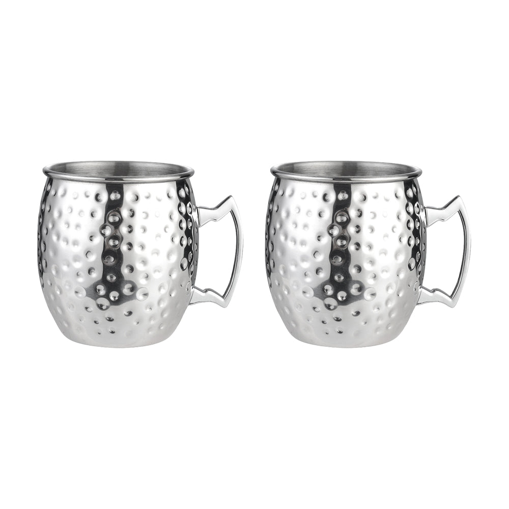 2Pcs Moscow Mule Stainless Steel Mug
