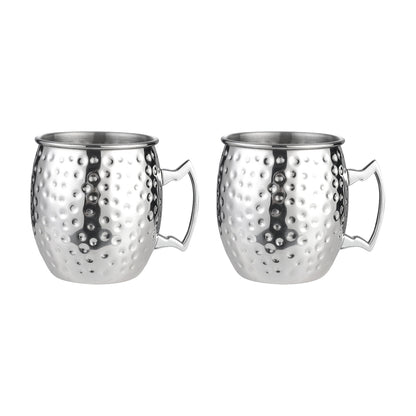 2Pcs Moscow Mule Stainless Steel Mug