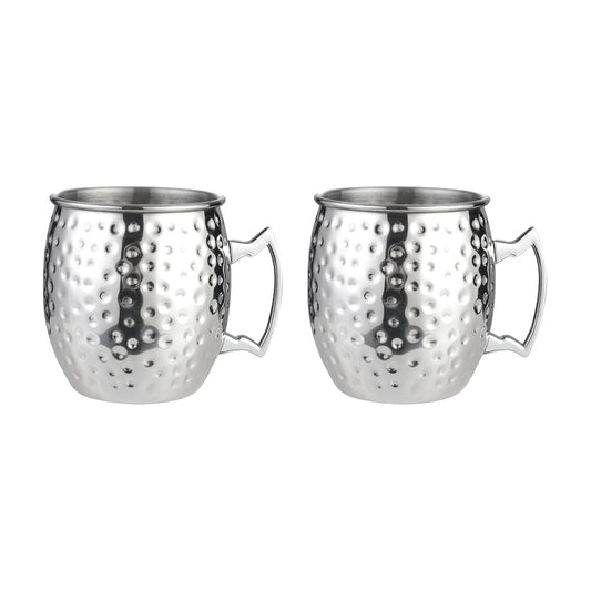 2Pcs Moscow Mule Stainless Steel Mug