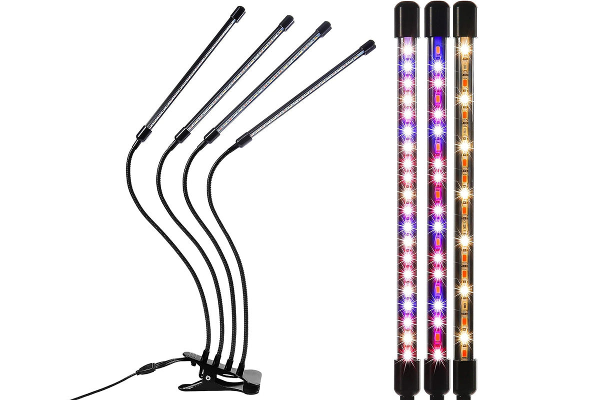 Grow Light for Indoor Plants with 9 Dimmable Levels Red Blue Spectrum Plant Light