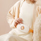 Cute Cartoon Portable Menstrual Heating Pad Electric Heated Waist Belt