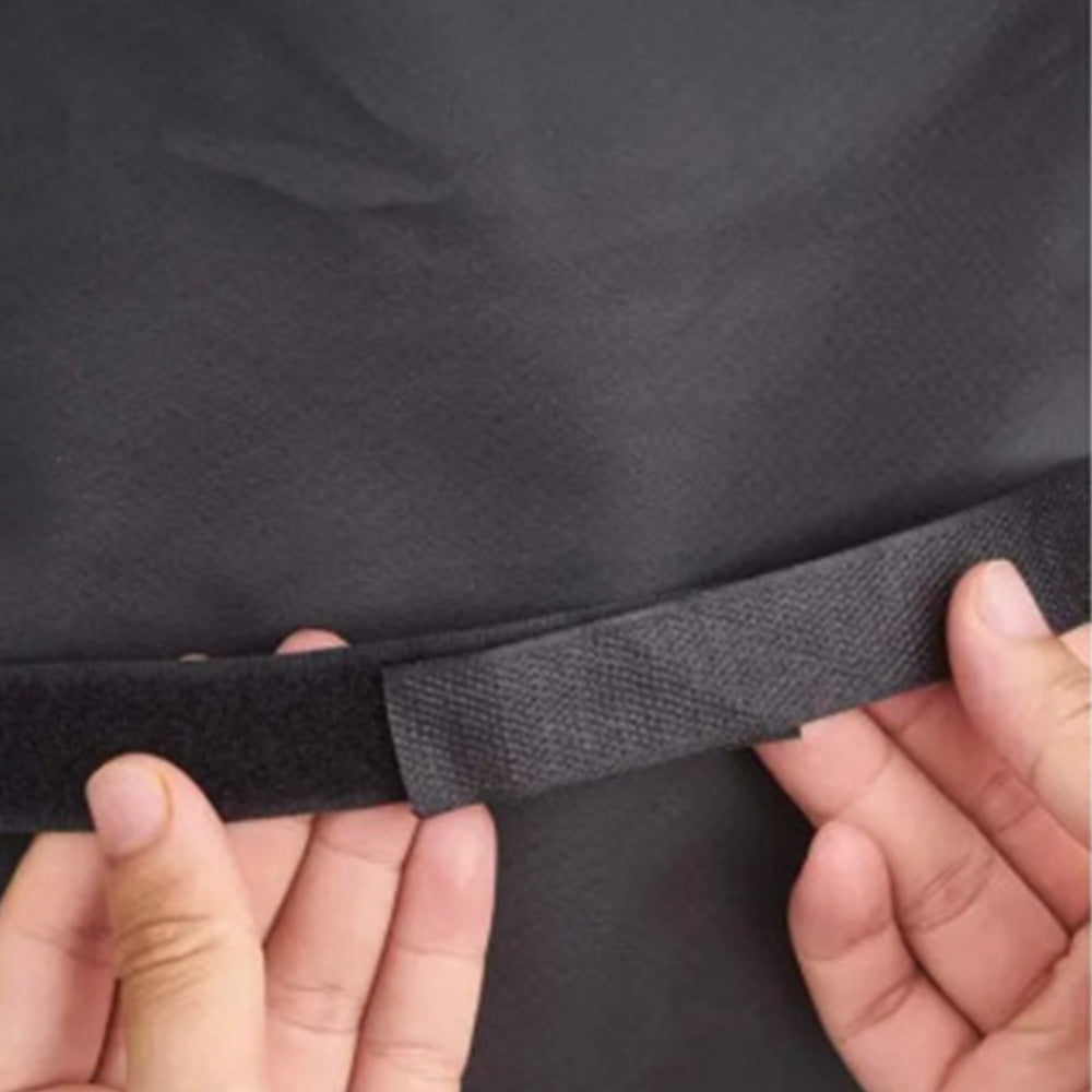 Outdoor Round Fire Pit Cover Waterproof Oxford Protector for Patio Use