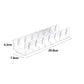 2Pcs Hat Stand for Baseball Caps Acrylic Hat Organizer for 14 Baseball Caps