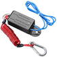 4FT Breakaway Trailer Cable Stainless Steel Safety Brake Cable with Spring