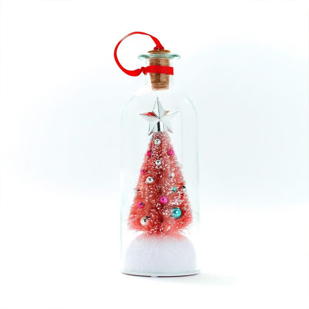 Christmas Tree Record Christmas Message In A Bottle Christmas Ornaments