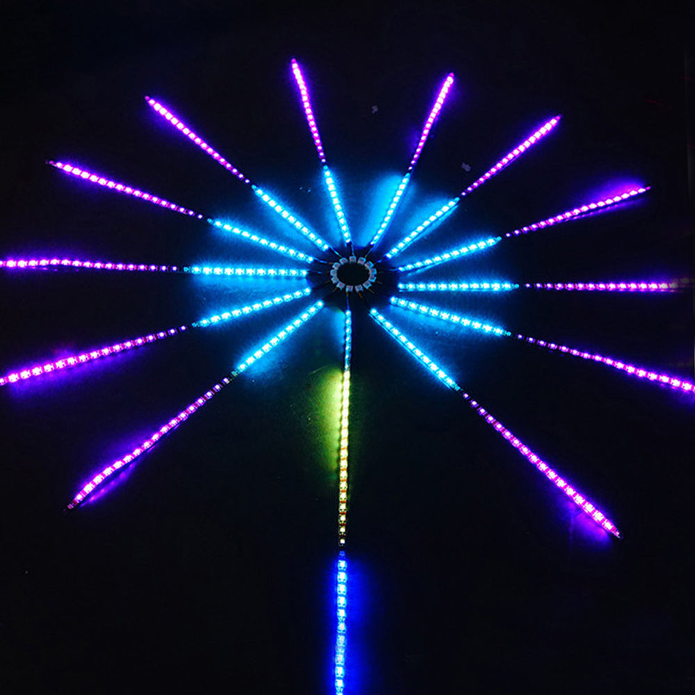 App Control Firework LED Strip Lights with Voice Control