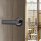 Smart Fingerprint Password Handle Door Lock with Tuya APP