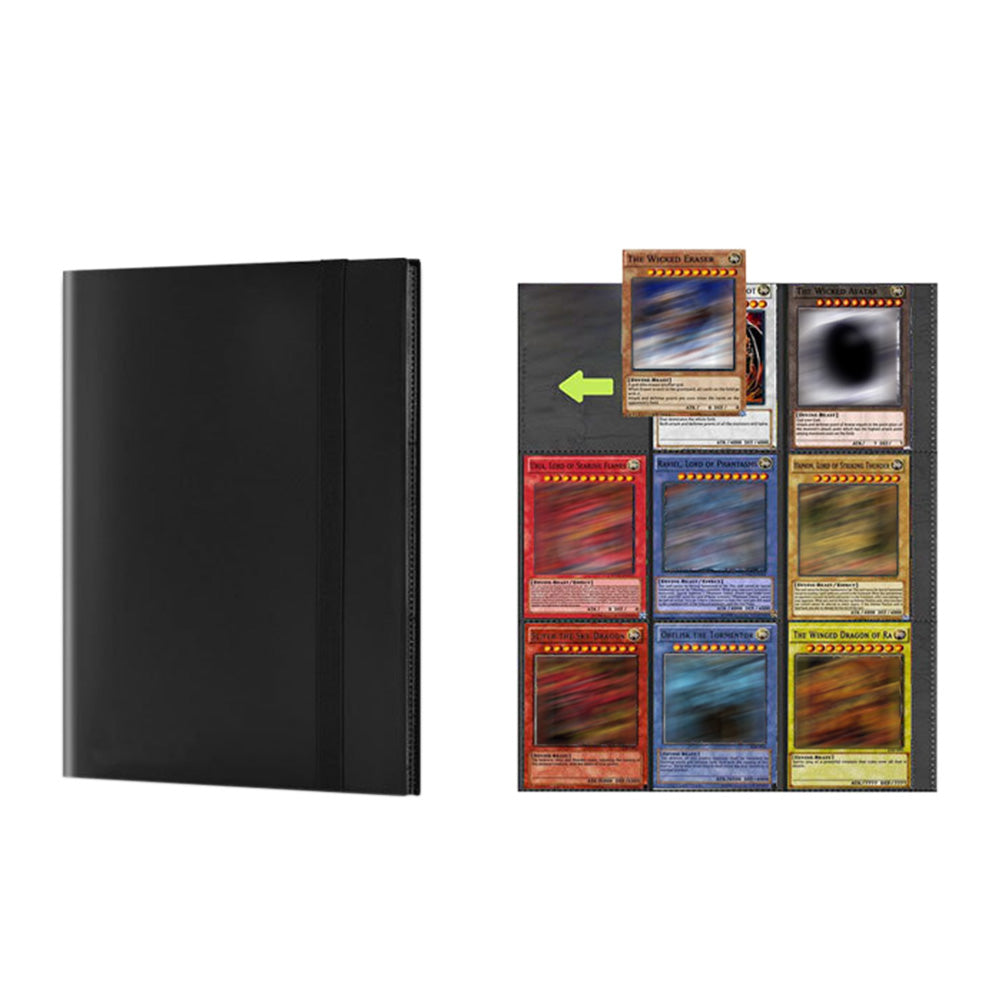 360 Card Binder 20 Pages 9 Pocket Sleeves for Baseball