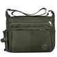 Water-Resistant Messenger Bag for Men Lightweight Travel Crossbody Sling Bag