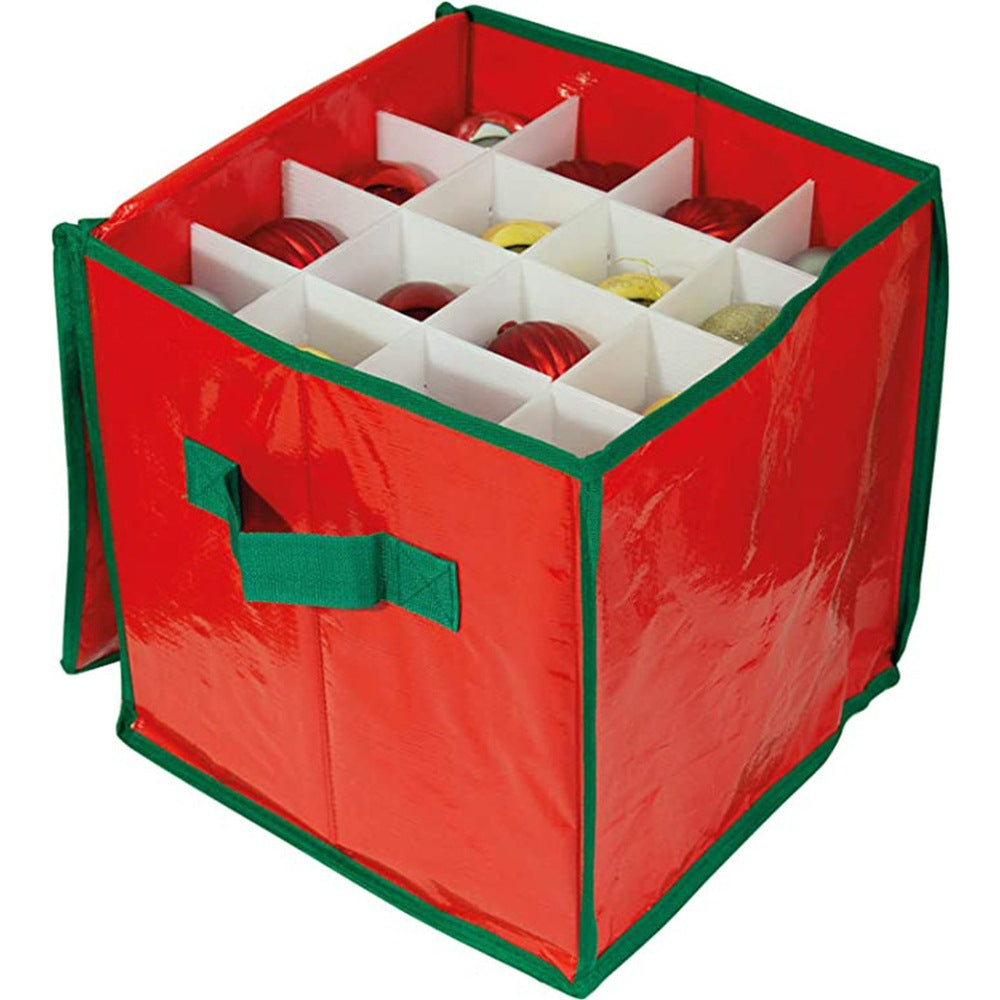 Foldable Collapsible Christmas Ornament Storage Box