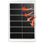 Solar Ceiling Lights Indoor Outdoor Solar Shed Light for Yard Patio Shop Porch