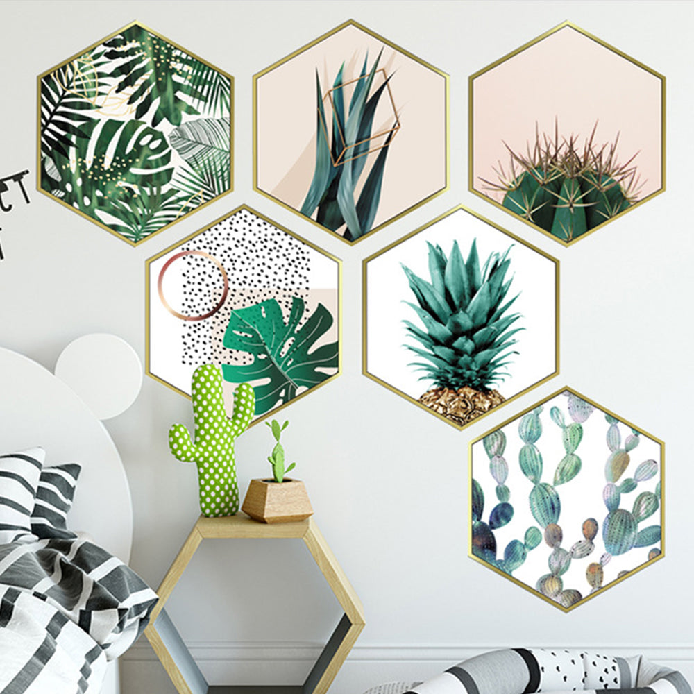 3Pcs Set Plants Animals Wall Paper Wall Muralcreative Wall Stickers