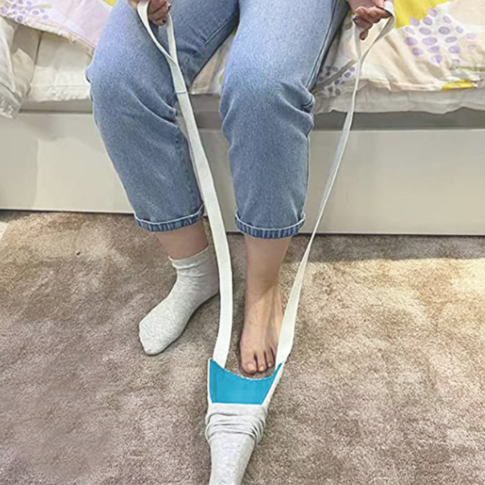 2Pcs Sock Aid Device for the Elderly Pregnant