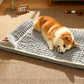 Large-Sized Dog Bed with Removable Washable Cover and Non-Slip Bottom