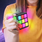 Rechargeable Game Handheld Cube 15 Fun Brain and Memory Games with Score Screen for Teens