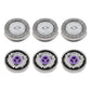 3 Pcs Replacement Shaver Head Blades Compatible With Philips HQ56 Series