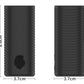 Soft Silicone Protective Earbuds Case for Skullcandy Dime Evo Wireless Earbuds