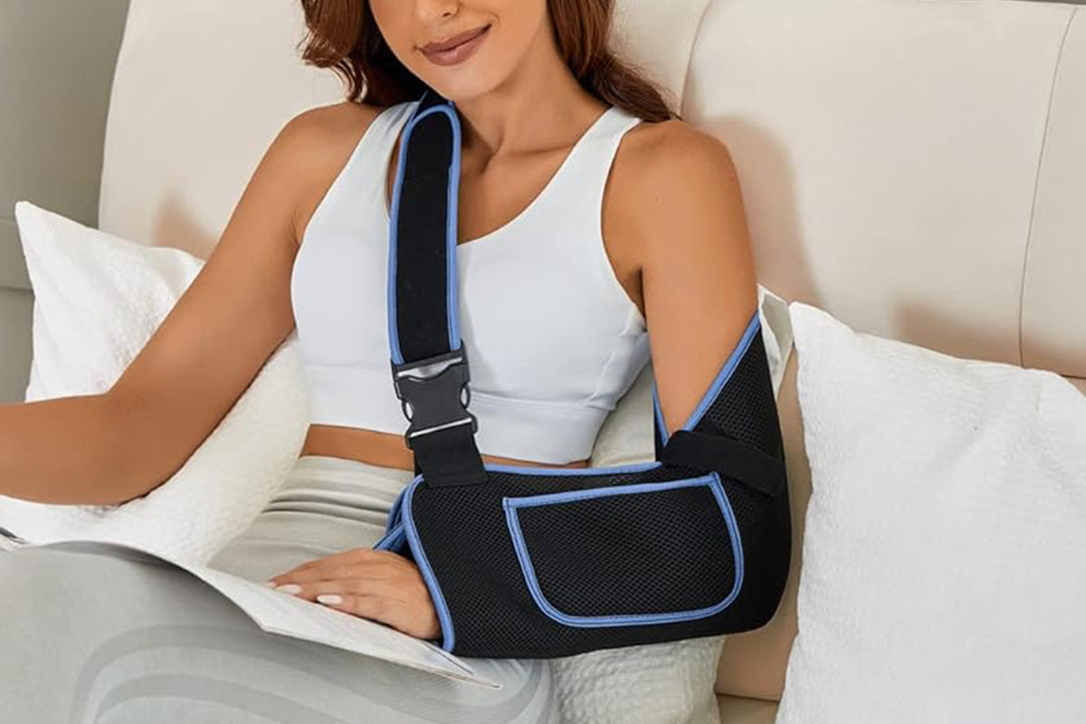 Arm Sling Shoulder Immobilizer Cuff Support Brace for Shoulder Injury Left Right Arm