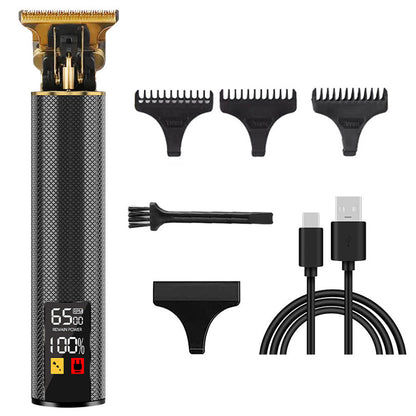 Cordless Rechargeable Electric Hair Clipper for Men