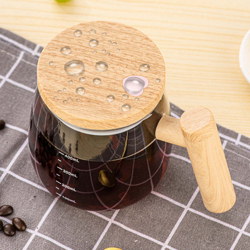 400ML Electric Self-Stirring Coffee Mug with Constant Temperature Coaster