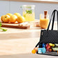 2-in-1 Tote Bag with Insulated Lunch Compartment and Wallet