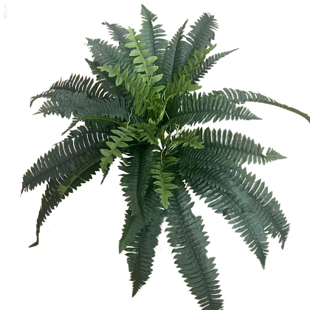 Ferns Artificial Bush Plants Artificial Boston Ferns With 38 Fronds For Outdoors Home Decor