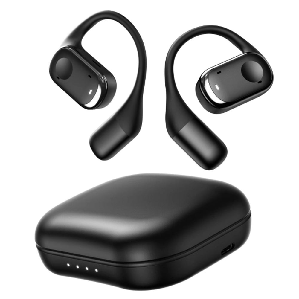 Open Ear Earbuds with Earhooks OWS Sports Earphones Wireless Bluetooth 5.3 Headphones