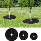 10pcs Non-Woven Tree Mulch Ring for Weed Control Root Protection