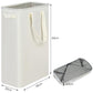 Slim Laundry Hamper Handles Collapsible Laundry Basket Thin Dirty Clothes Basket