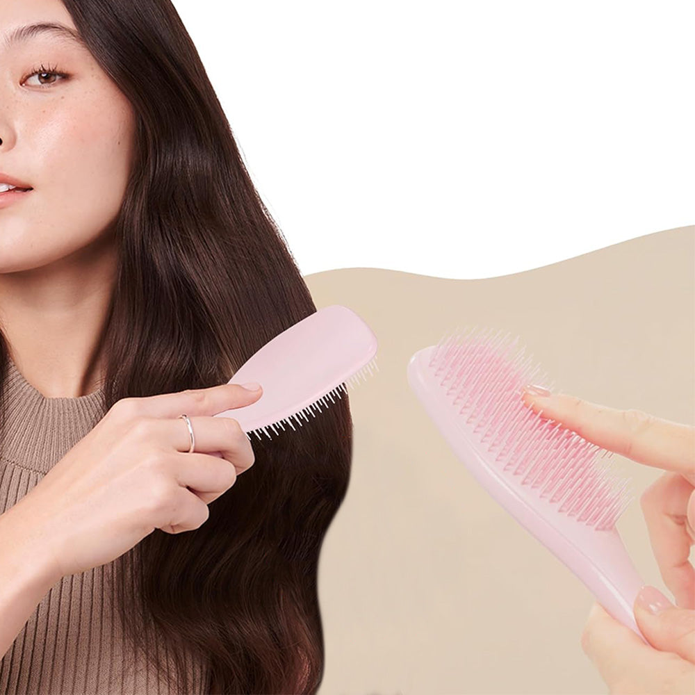 2Pcs Detangling Hairbrushes for All Hair Types to Eliminate Knots and Reduce Breakage