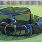 Outdoor Rainbow Cat Enclosures Playground Circle Cat Playpen Tunnel Catio Outside House For Cats