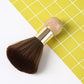 Soft Hair Sweeper Brush with Storage Case Neck Duster Brush for Home Barbershop