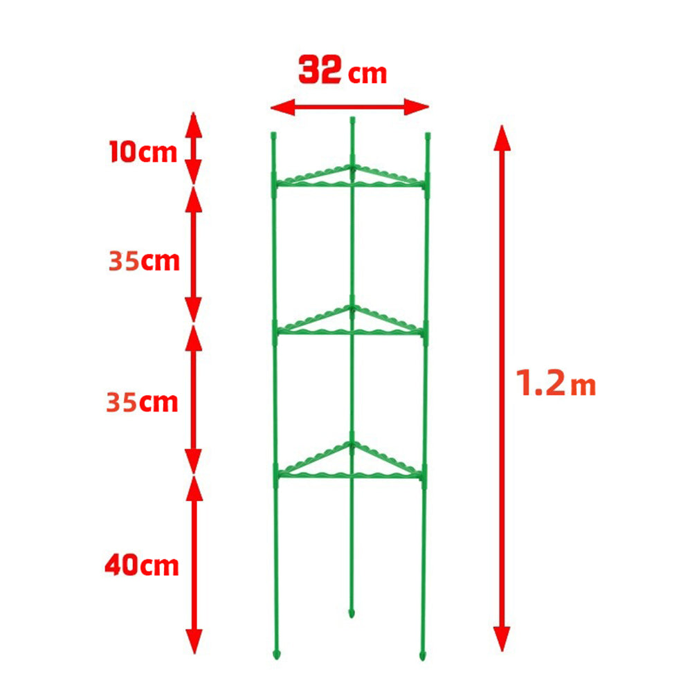 Tomato Cage Stake Arms Plant Stem Support for Garden