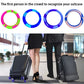 8Pcs Silicone Suitcases Wheel Protection Cover Luggage Accessories