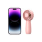 Portable Mini Handheld Fan with 3 Speeds Rechargeable Battery